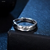 戒指男士霸气单身社会钛钢戒指，韩版学生简约食指环，个性潮人尾戒女