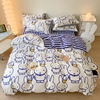 正版米菲兔子全棉四件套100纯棉床上宿舍三件套卡通床单被套床笠