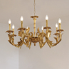 法式轻奢复古客厅吊灯美式卧室，现代欧式简约北欧设计师全铜灯具