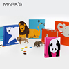 marks Corso Graphia系列相册本创意纪念册 立体动物卡通形象封皮5寸亲子儿童照片相册