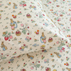 收获草莓少女可爱兔子纯棉床笠床单单件1.35m1.8米保护套宿舍床罩