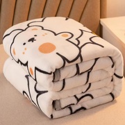 珊瑚绒毯子午睡办公室沙发，空调盖毯床上用夏季床单人法兰绒小毛毯