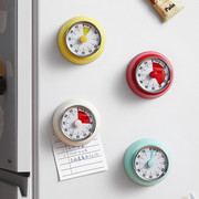 日式机械计时器厨房做饭定时提醒器，可视化时间管理闹钟倒计时磁吸