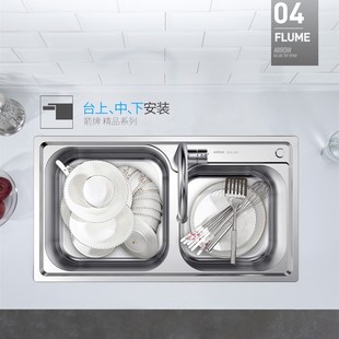 极速高品质加厚sus304不锈钢水槽，双槽厨房洗t菜盆拉丝洗碗池