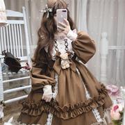 洛丽塔裙子全套洋装lolita萝莉塔日常衣服正版花嫁小学生连衣裙