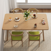 餐桌家用小户型公寓，出租房屋餐桌椅组合4人长方形吃饭桌子电脑桌