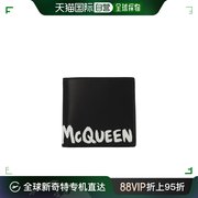 99新未使用香港直邮alexandermcqueen标志印花钱包6021371