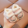 冬季婴儿鞋1到2岁宝宝新年棉鞋周岁鞋子女宝宝公主鞋中国风过年鞋