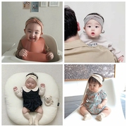 韩国韩版可爱亲子头饰婴儿男女，宝宝发带春秋，护囟门发饰儿童小童