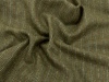 进口 深绿色彩色纱线竖条纹羊毛呢毛料面料秋冬马甲大衣布料
