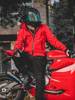 motoboy骑行服男摩托车装备机车服赛车服春夏夹克休闲红色外套女