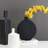 新中式摆件圆形陶瓷花瓶样板间室内K软装艺术品摆件客厅摆设