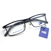 nba9988适合大脸亮黑色，全框超轻眼镜框架，广州30年实体店配镜片