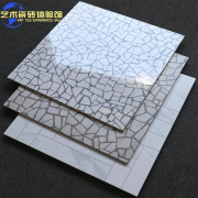 龟裂纹瓷砖600x600碎片水磨石防滑地砖客厅仿古砖，厨房卫生间墙砖