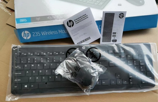 HP/惠普商用235无线键鼠套装笔记本台式电脑usb2.4G键盘鼠标套件