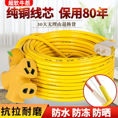 纯铜芯电缆线2芯2.5 4平方延长线