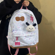 HelloKitty可爱少女双肩背包大容量卡通蝴蝶结中小学生休闲书包女