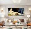 大宫女画安格尔装饰画现代新古典主义，壁画简欧式客厅大堂人物挂画