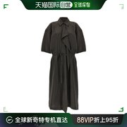 香港直邮潮奢 Lemaire 女士 不对称衬衫式连衣裙 DR1056LF208