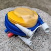 游泳圈充气小号脚泵玩具打气筒家用气球大号打气桶脚踏气泵抽气柱