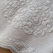 色织整绣韩国全棉沙发垫防滑布艺三四人皮沙发坐垫简约欧式沙发巾