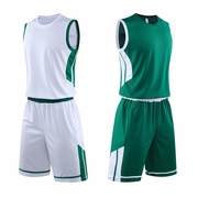 绿色球衣篮球服套装男定制印字比赛成人儿童训练队服加大码6X南宁