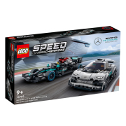 lego乐高speed系列，76909梅赛德斯奔驰amgf1超级赛车玩具男孩礼物