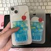 适用于苹果14Promax手机壳iPhone12mini夏日xs水果冰块xr清凉7plus葡萄冰激凌8p西瓜x香蕉13柠檬11透明套