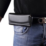 适用于苹果4s5c6p手机，皮套竖款直插挂腰包，手拿包超薄穿皮带包