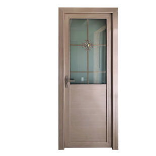 钛镁合金洗手间门平开门厨房，厕所卫生间门钢化玻璃，厨卫浴室门定制