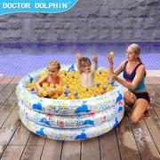 儿童戏水池三层游泳池波波，池婴儿游泳池充气水池游泳池