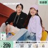 Skechers斯凯奇美拉德套头衫男女同针织连帽卫衣简约纯色情侣上衣