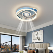 卧室吸顶风扇灯2024年家用房间餐厅客厅摇头电扇灯吊扇灯一体