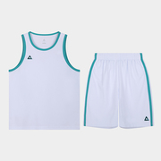 匹克篮球服短套装男士2024夏季透气速干篮球训练套装球衣球裤