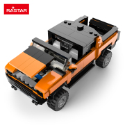 RASTAR/星辉 悍马积木汽车正版拼装车儿童组装玩具拼搭模型1 30