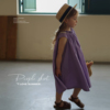 女童显白小众气质紫色连衣裙 允儿妈宝宝夏季短袖公主裙纯棉长裙