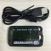 多功能读卡器 SD/TF/CF/M2/XD/MS多合一 相机手机内存卡USB读卡器