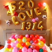 婚庆用品结婚气球套餐铝箔，气球字母气球婚礼气球，结婚气球婚礼布置