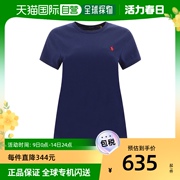 香港直邮Polo Ralph Lauren 圆领T恤 211898698006CRUISENAVYBlue