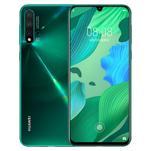 huawei华为nova5pro全网通4g双卡，双待麒麟980鸿蒙拍照手机经典，直面屏直板绮境森林官换机