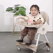 宝宝餐椅婴儿吃饭多功能，椅儿童餐桌可折叠侧躺家用便利简单饭桌椅