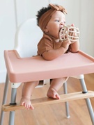 脚踏板高脚椅椅踏脚板吃饭椅配件宜家宝宝餐椅婴儿垫适用儿童餐桌