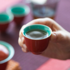 观策器隐故宫红陶瓷茶杯家用主人杯单杯喝茶杯禅意功夫茶具品茗杯
