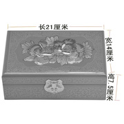 平遥推光漆器首饰盒结婚礼物，木质中国风，梳妆盒中式古高档复古