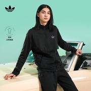 舒适运动立领，夹克外套男装，adidas阿迪达斯三叶草he4689