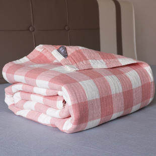 纯棉纱布毛巾被全棉毛巾毯儿童，夏季午休毯床单三层盖毯成人空调毯