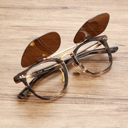 私人定制日式手工翻盖可上翻偏光墨镜太阳镜夹片使用yp
