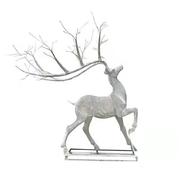 不锈钢镂空鹿雕塑摆件，户外仿真动物鹿雕塑，园林景观大型不锈钢雕塑