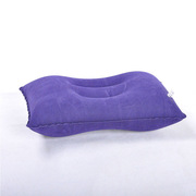 植绒充气枕头 户外用品便携式工字型枕头 露营野营休息装备地垫枕