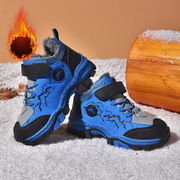 儿童大棉登山鞋冬季男童攀登鞋加绒运动鞋保暖休闲鞋鞋子童鞋